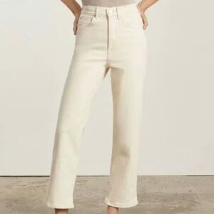 Everlane original way high jean ecru